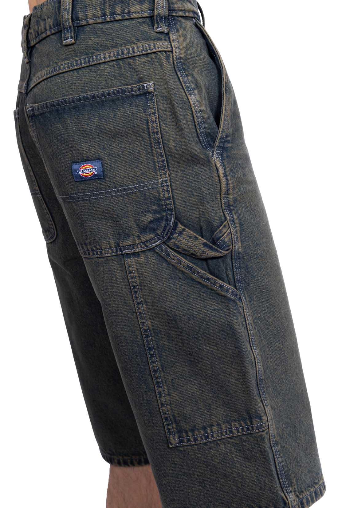 DICKIES - Men's Loose Denim Painter bermuda shorts-4