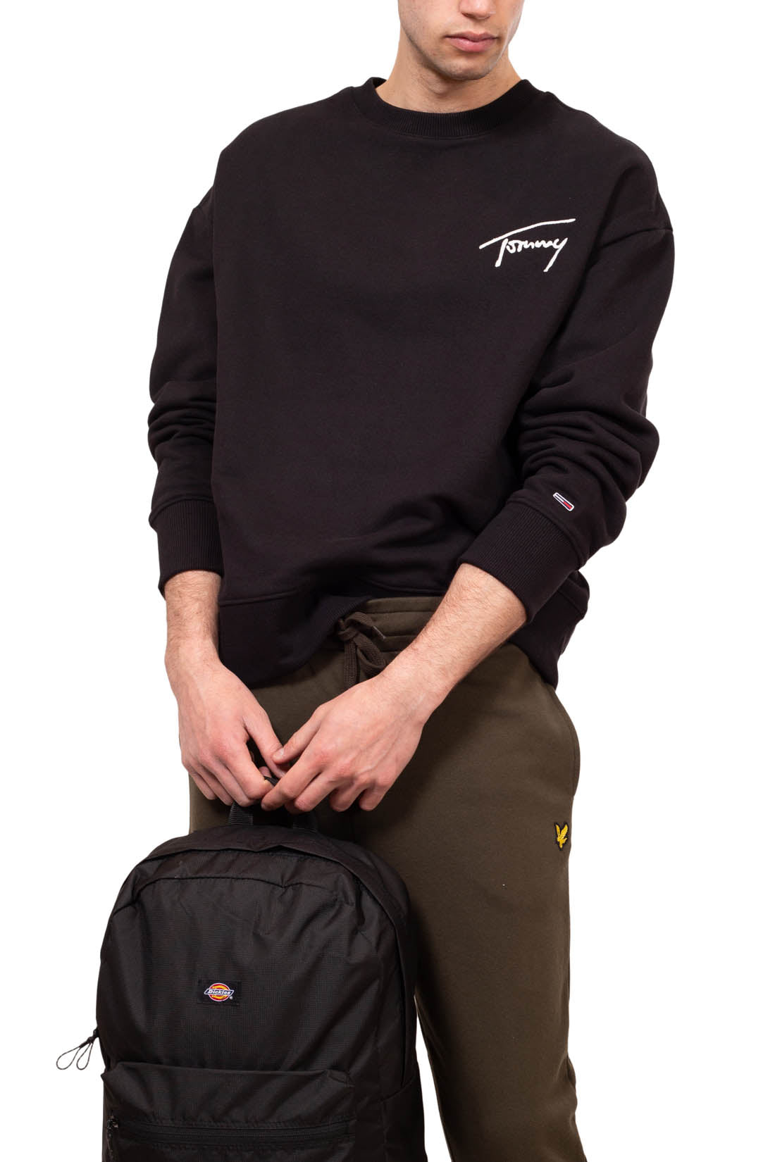 TOMMY JEANS - Men's crewneck logo sweatshirt - Size M-7