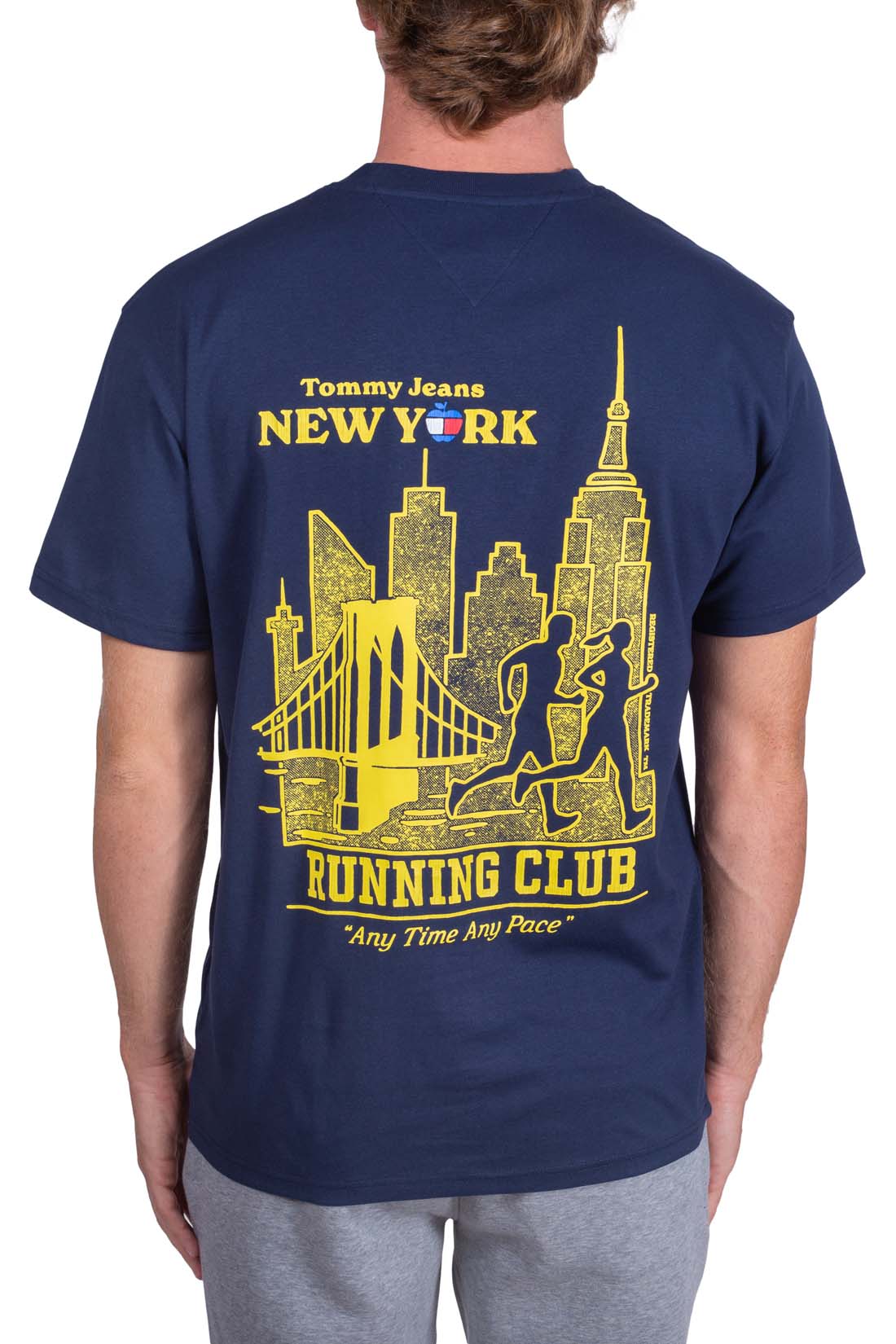 TOMMY JEANS - Men's running club T-shirt  - Size-6