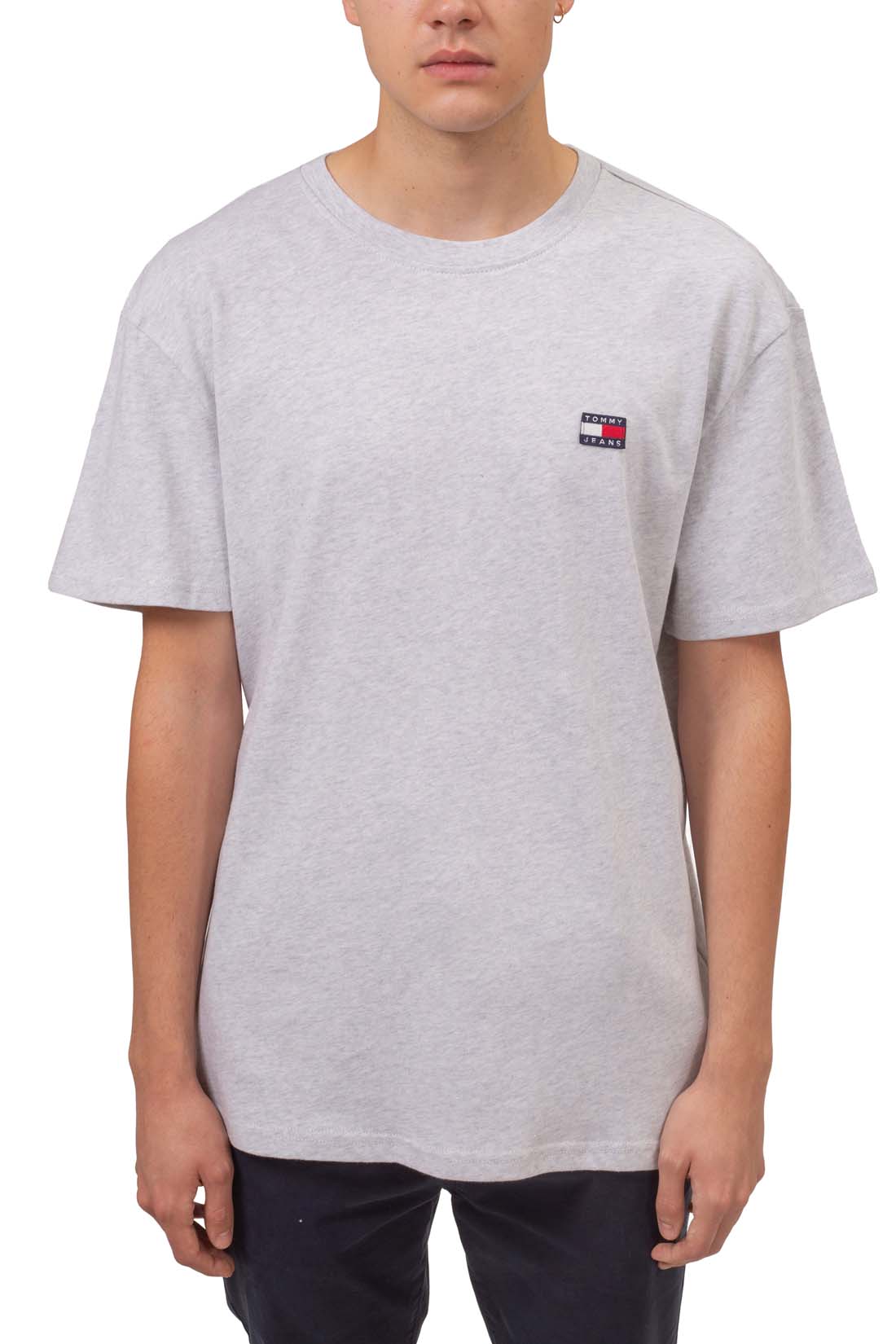 TOMMY JEANS - Men's relaxed T-shirt with logo patch-9