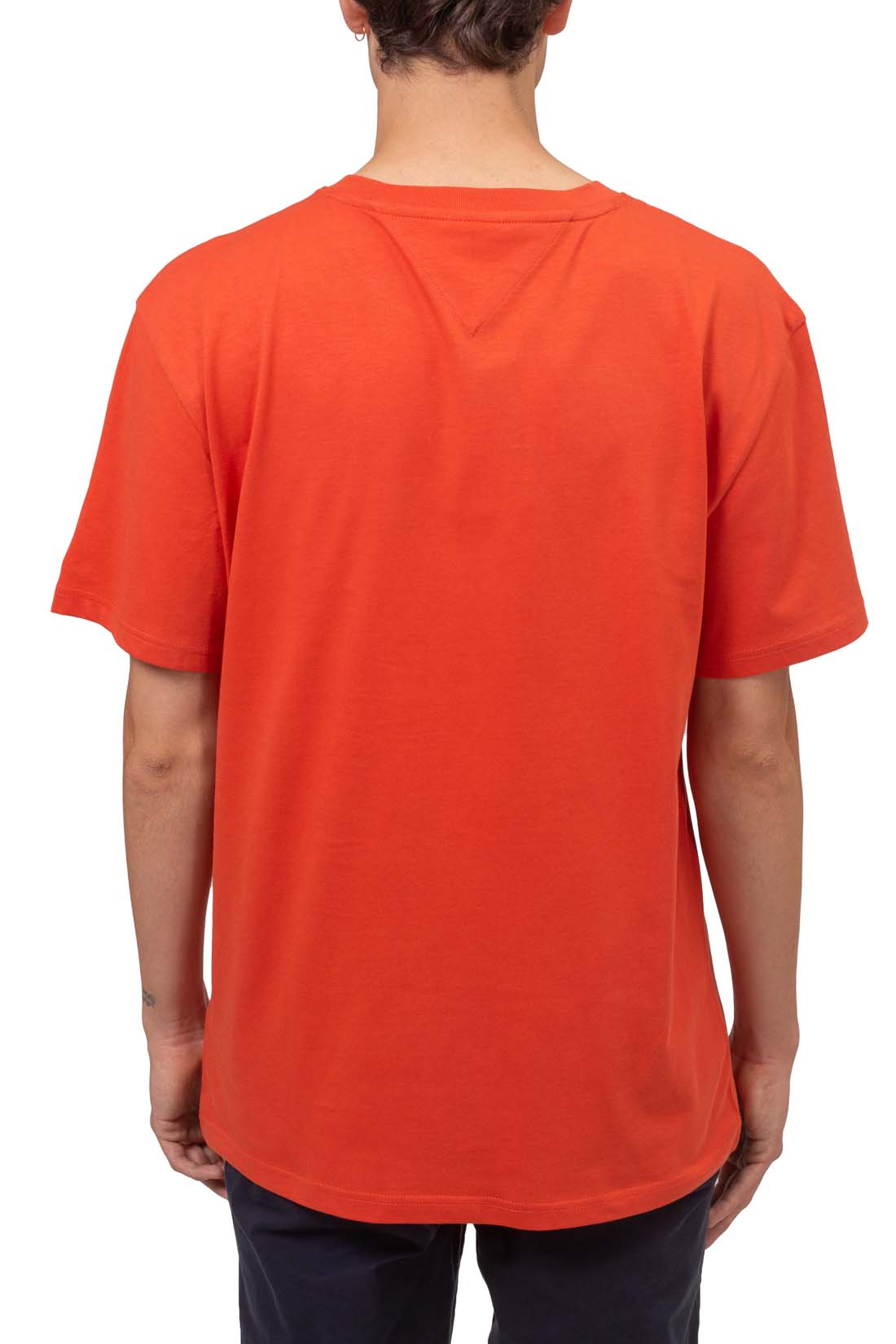 TOMMY JEANS - Men's regular T-shirt with tonal logo embroidered  - Size XL-10