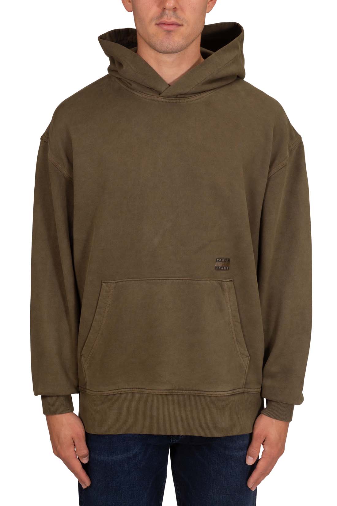 TOMMY JEANS - Men's oversize hoodie with embroidery logo  - Size XL-29