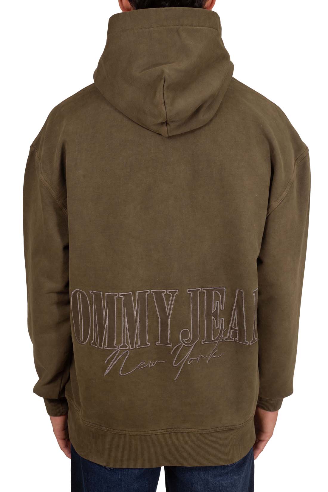 TOMMY JEANS - Men's oversize hoodie with embroidery logo  - Size XL-26