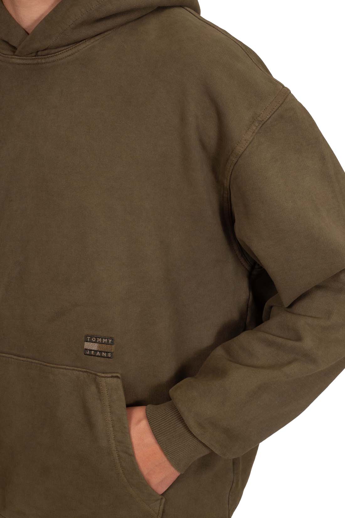 TOMMY JEANS - Men's oversize hoodie with embroidery logo  - Size XL-28