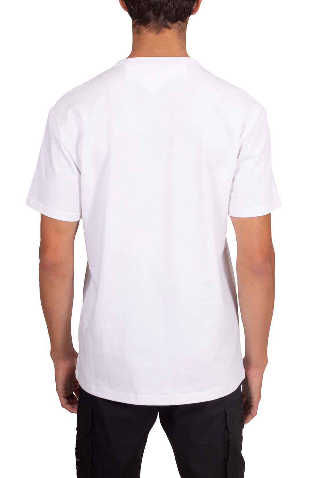 TOMMY JEANS - Men's basic relaxed T-shirt with logo  - Size XL-50
