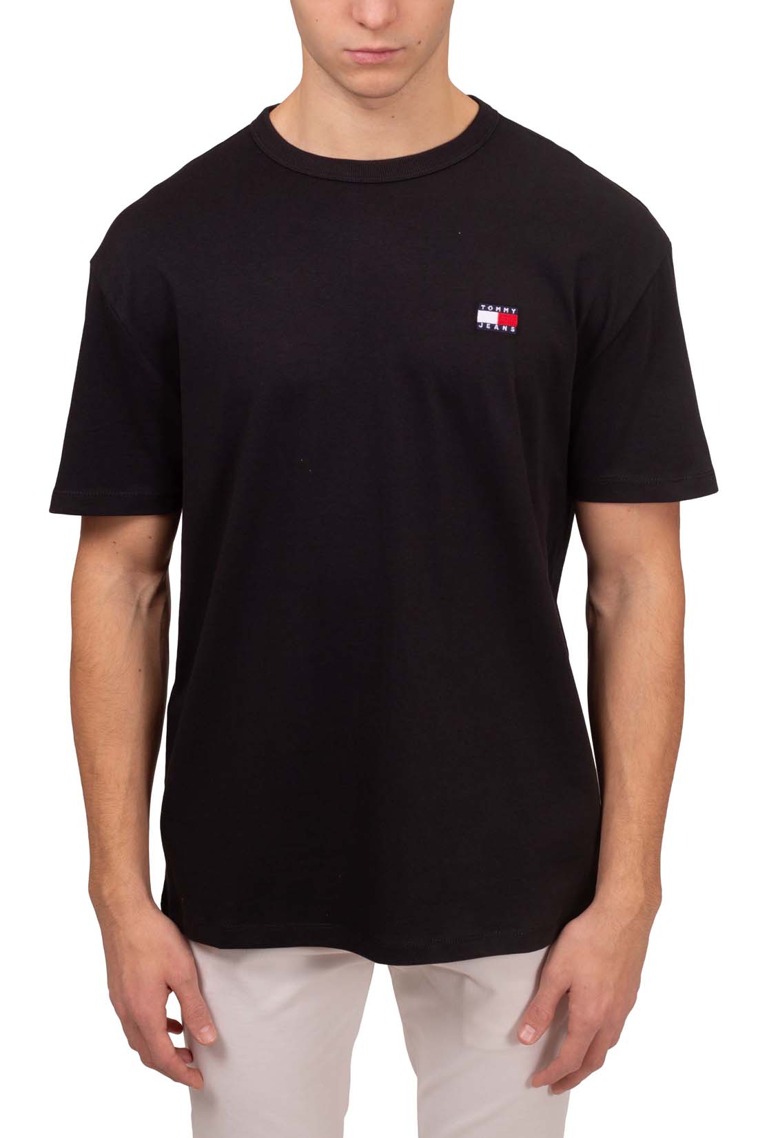 TOMMY JEANS - Men's regular badge T-shirt  - Size 3XL-5
