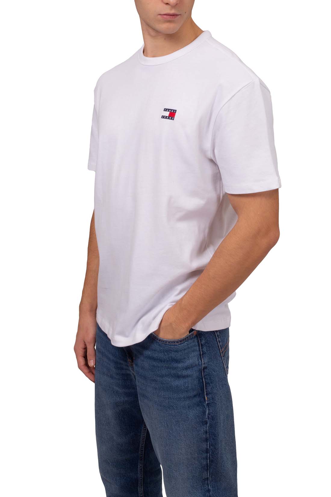 TOMMY JEANS - Men's regular badge T-shirt  - Size 3XL-43