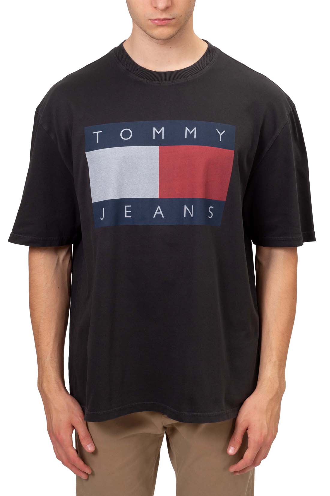 TOMMY JEANS - Men's oversized logo T-shirt-7