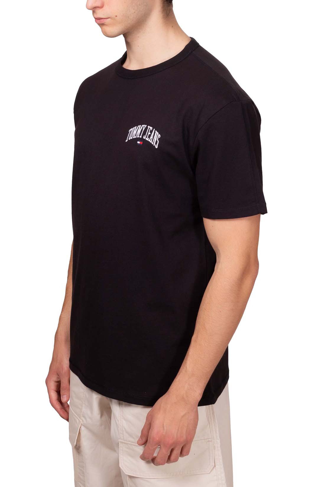 TOMMY JEANS - Men's regular T-shirt with varsity logo  - Size 3XL-47