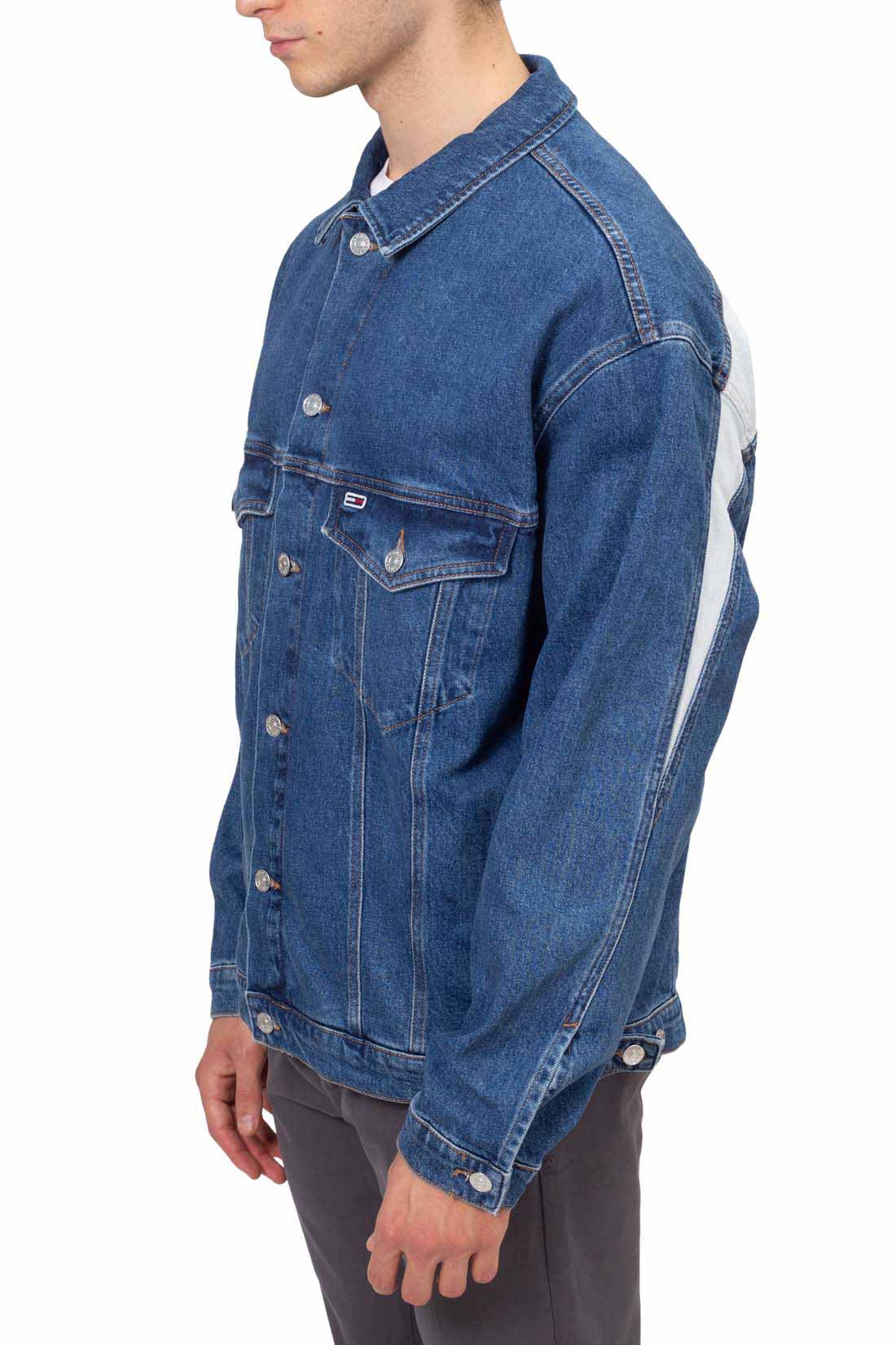 TOMMY JEANS - Men's oversized Aiden trucker jacket-8