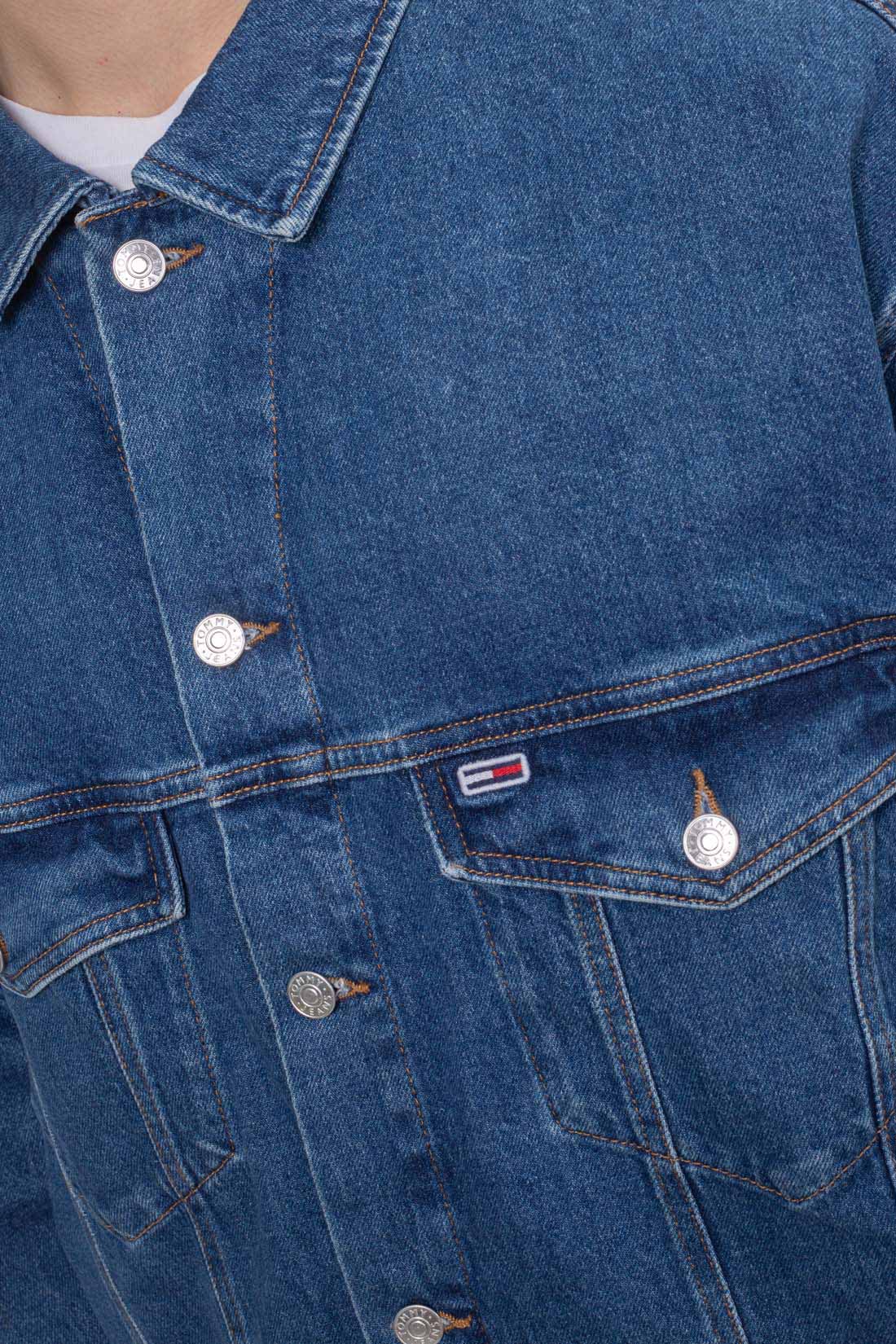 TOMMY JEANS - Men's oversized Aiden trucker jacket-6