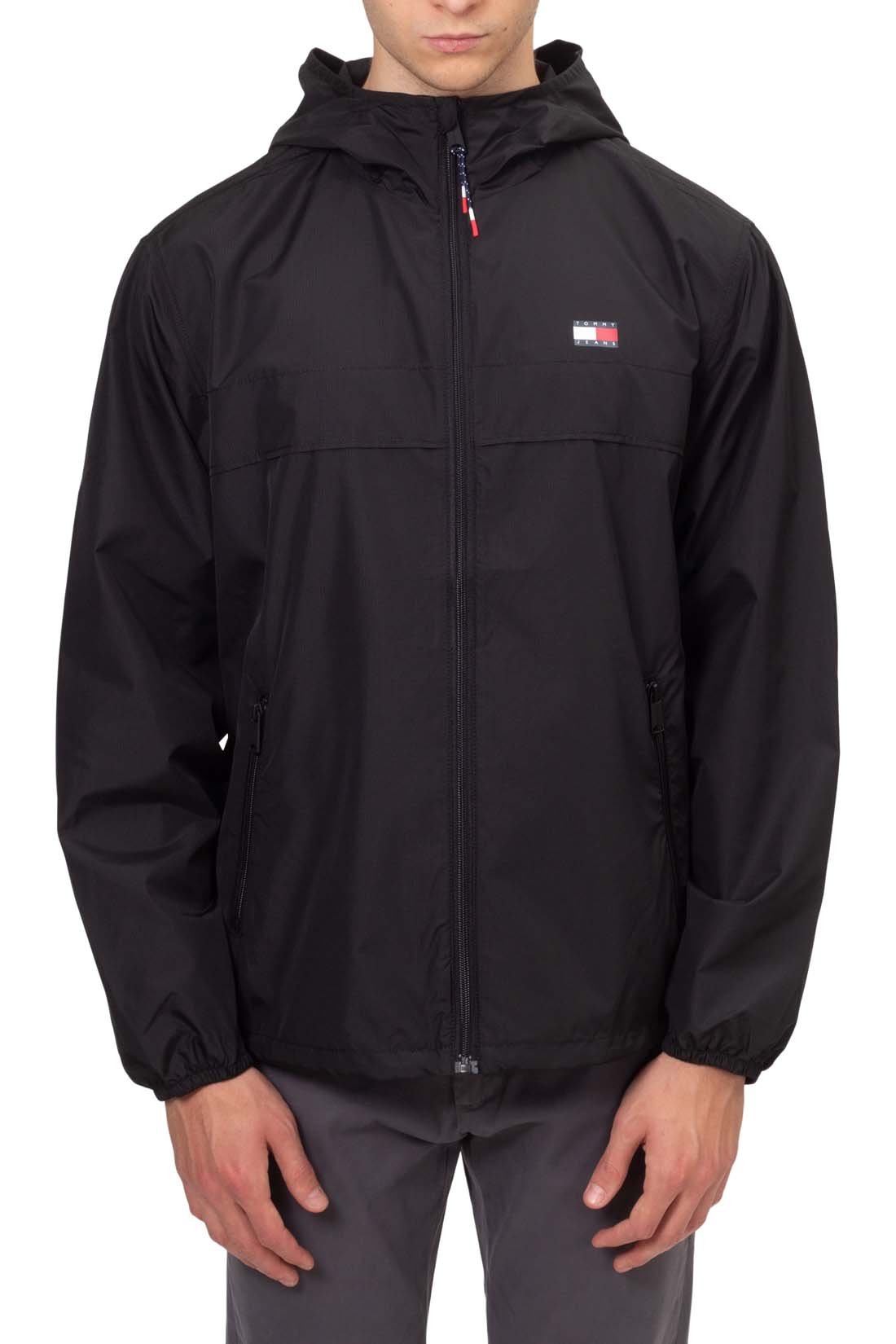 TOMMY JEANS - Men's Chicago windbreaker jacket  - Size XL-23