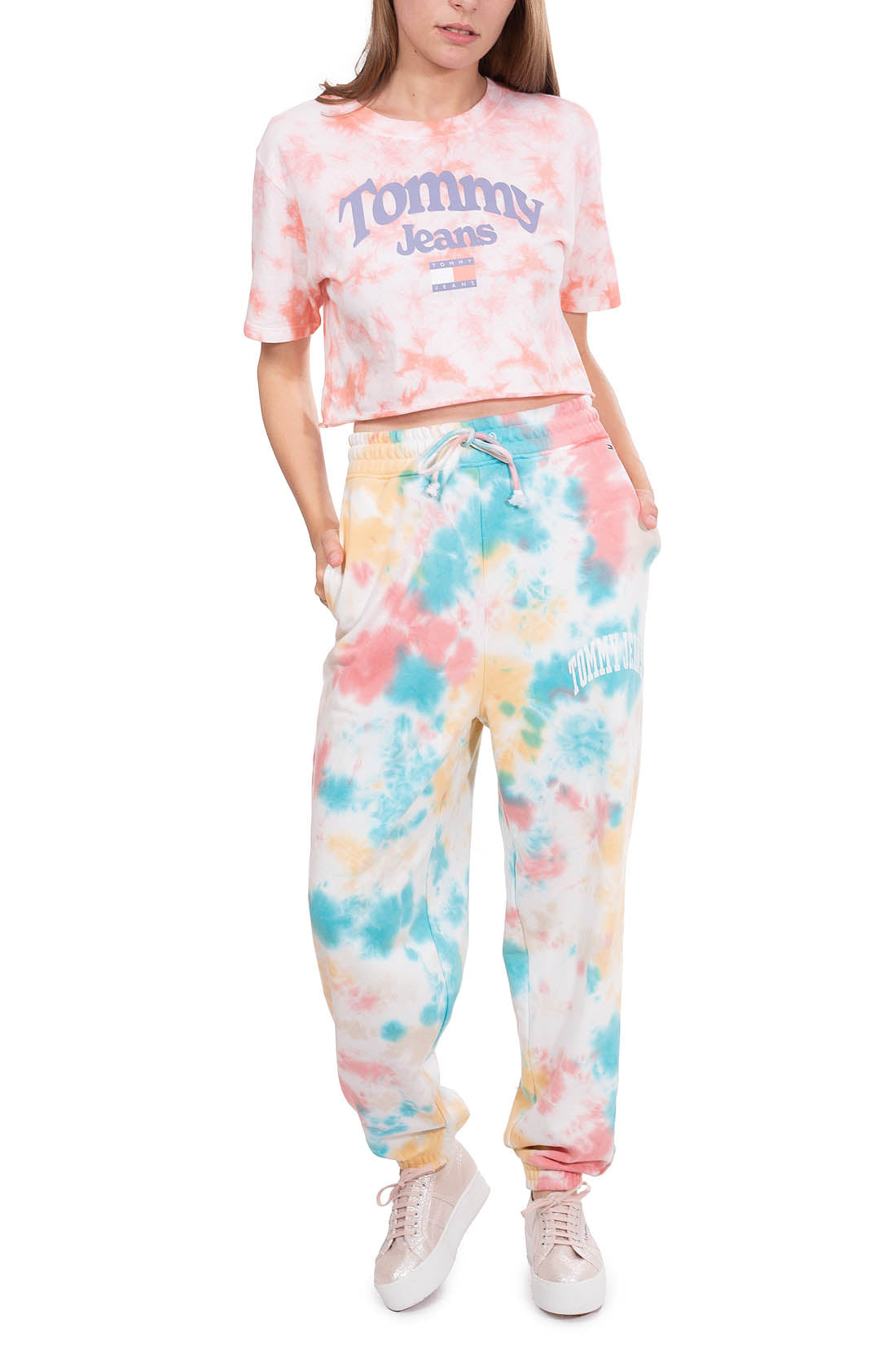 TOMMY JEANS - Women's tie-dye sweatpant-11