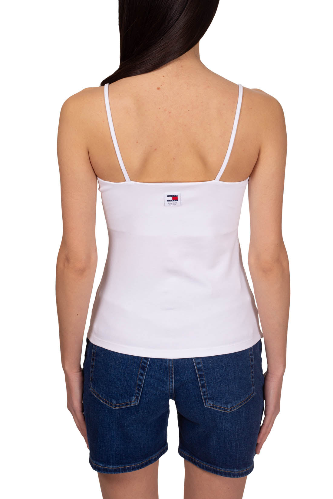 TOMMY JEANS - Women's basic tank top with logo  - Size XL-2