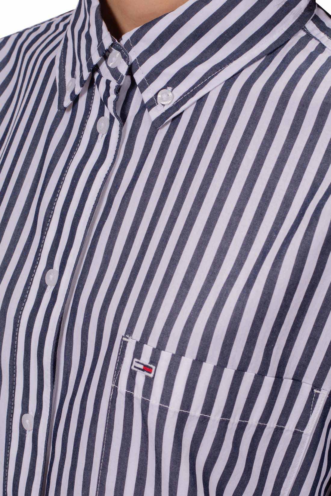 TOMMY JEANS - Womenìs oversized striped shirt-4