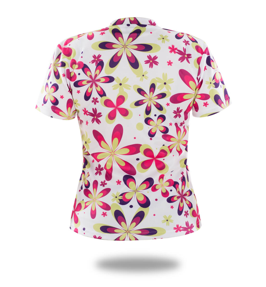 Flowers Woman Short Sleeve T Shirts-1