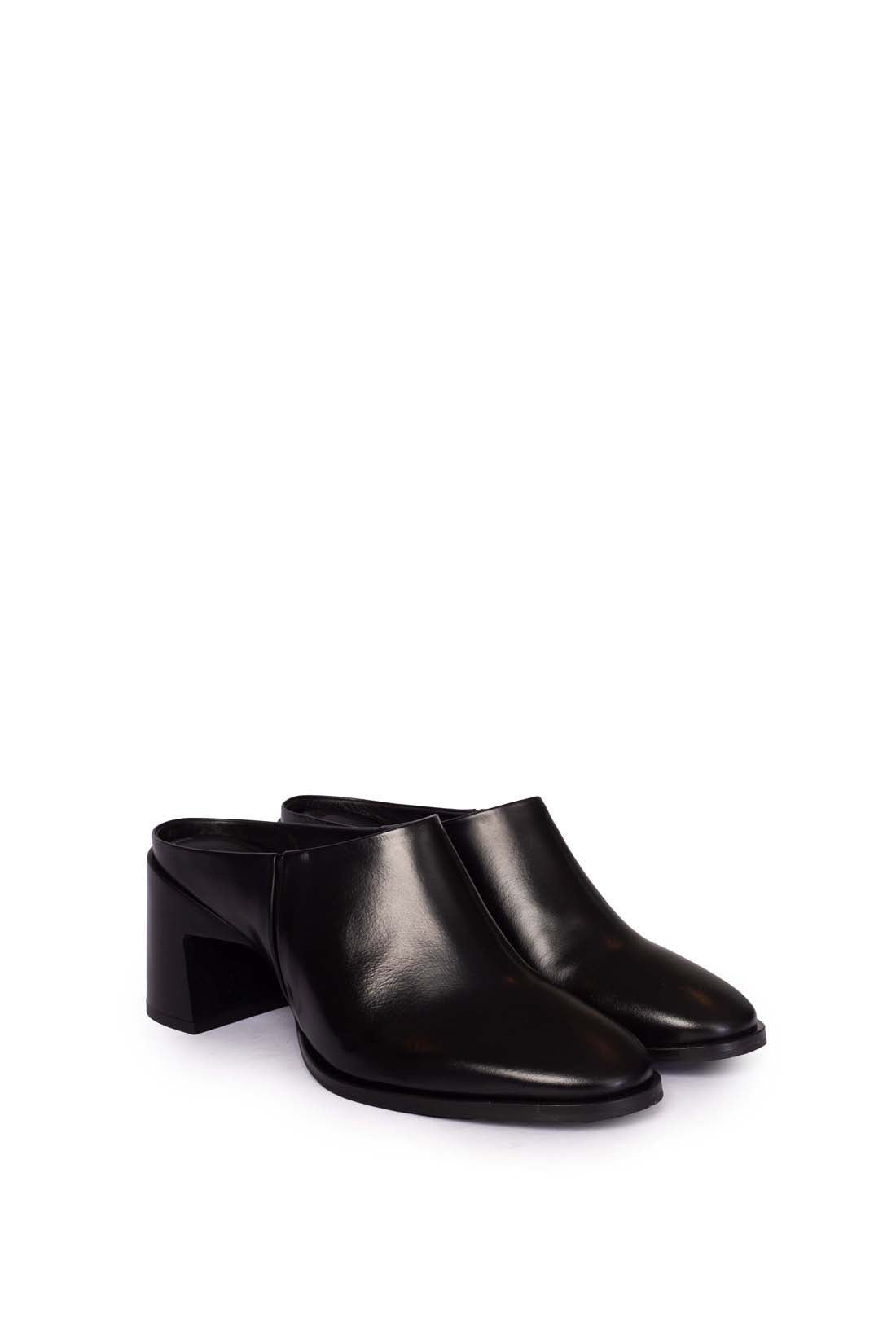CALVIN KLEIN - Women's leather mule  - Number-13
