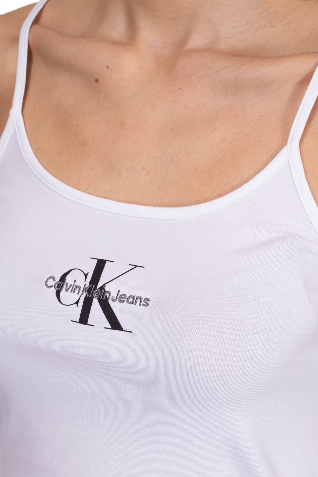 CALVIN KLEIN JEANS - Women's logo tank top  - Size XL-12