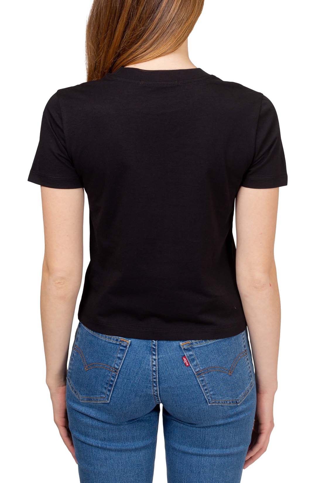 CALVIN KLEIN JEANS - Women's regular logo T-shirt-2