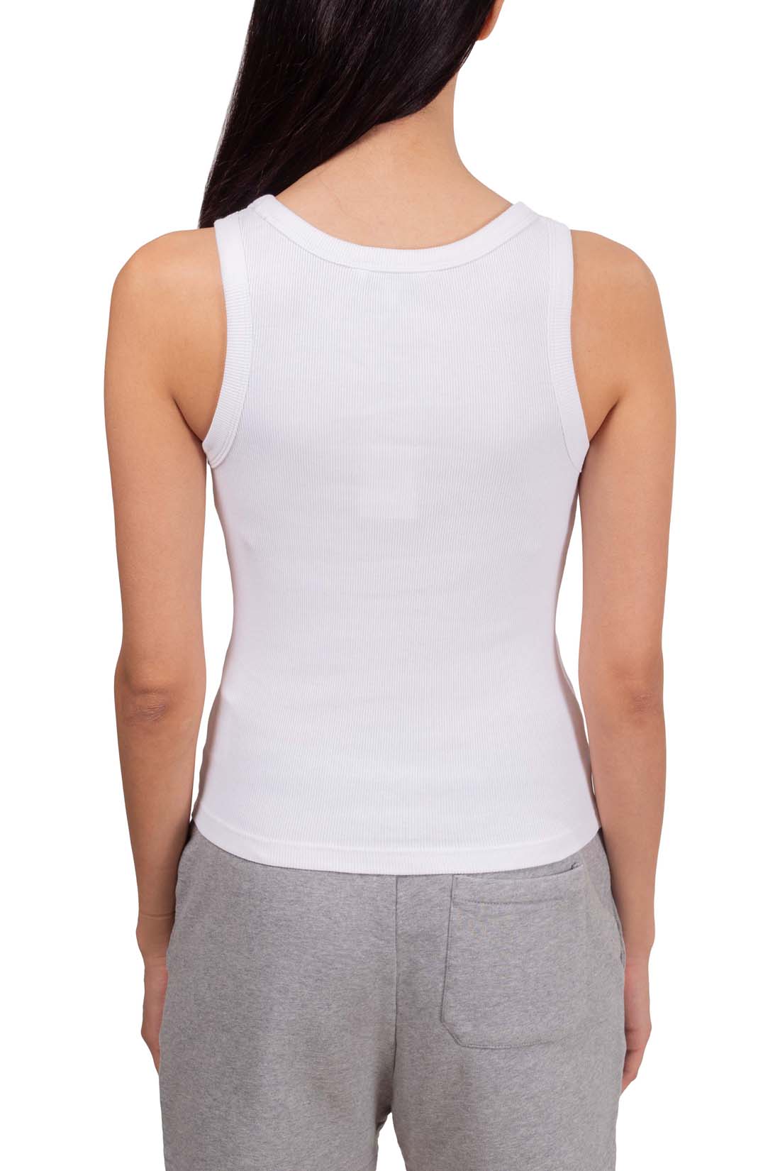 CALVIN KLEIN JEANS - Women's slim ribbed tank top - Size XL-10