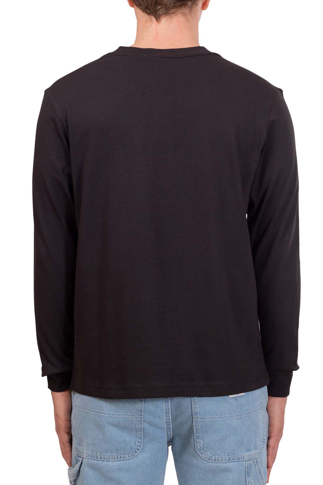 CALVIN KLEIN JEANS - Men's relaxed T-shirt with logo patch  - Size L-2