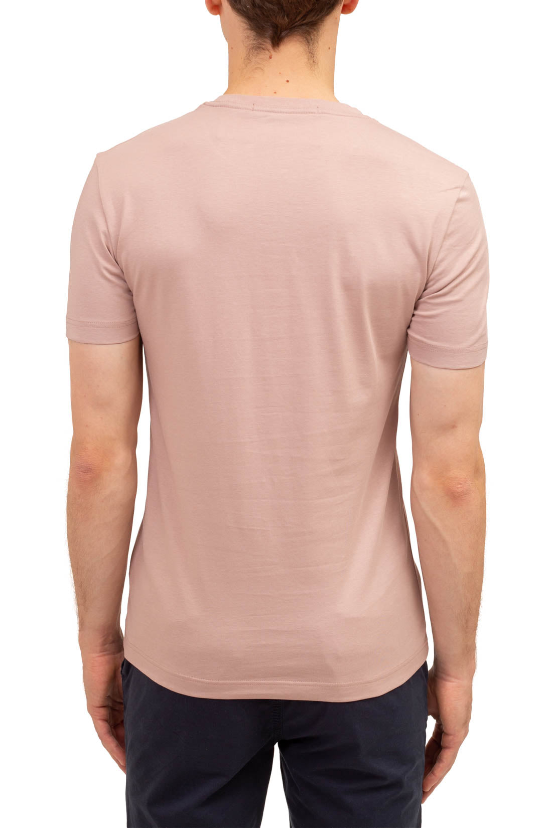 CALVIN KLEIN JEANS - Men's regular T-shirt with micro logo  - Size L-14