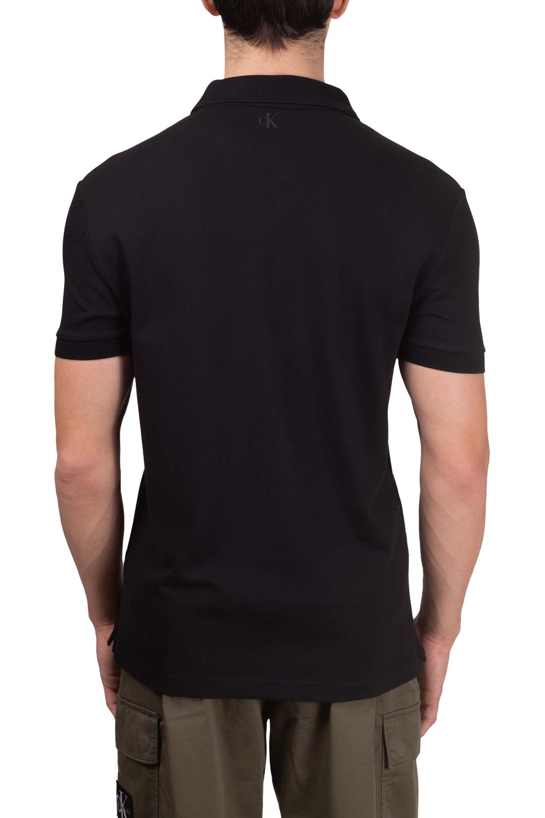 CALVIN KLEIN JEANS - Men's polo shirt with repeated logo-2
