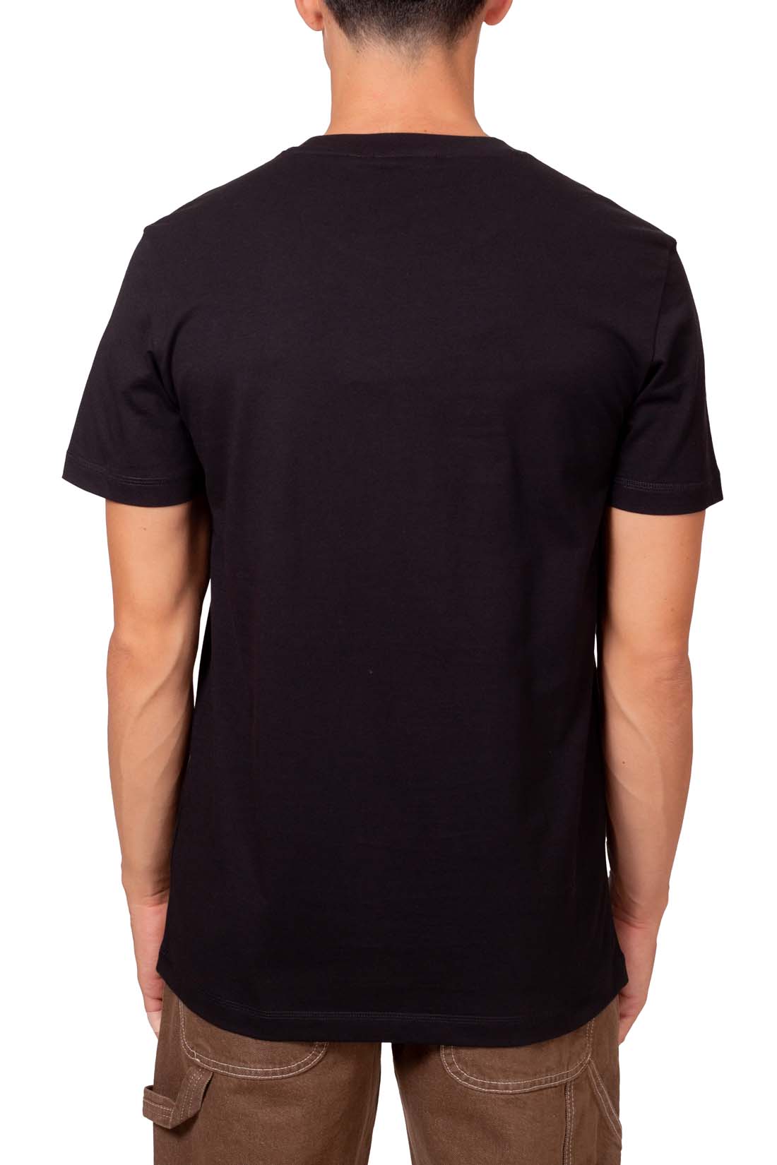 CALVIN KLEIN JEANS - Men's T-shirt with embroidered logo-6