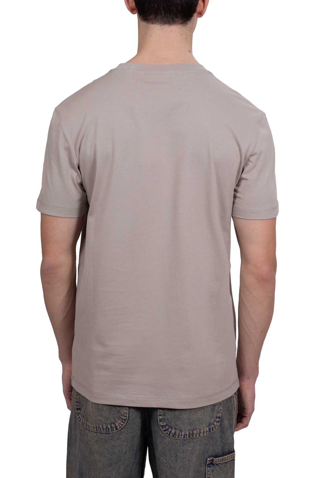 CALVIN KLEIN JEANS - Men's T-shirt with embroidered logo-7