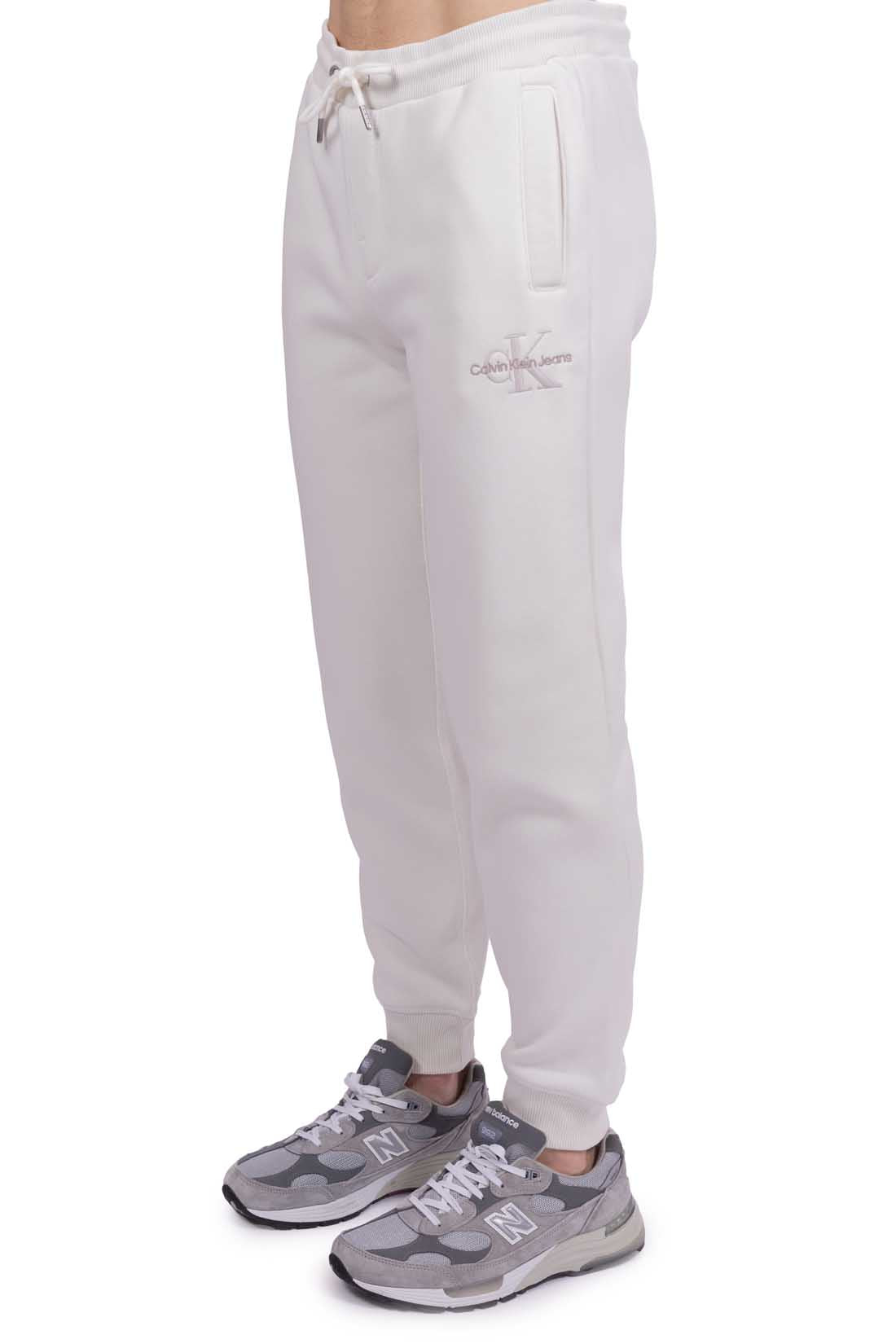 CALVIN KLEIN JEANS - Men's winter logo sporty trousers-8