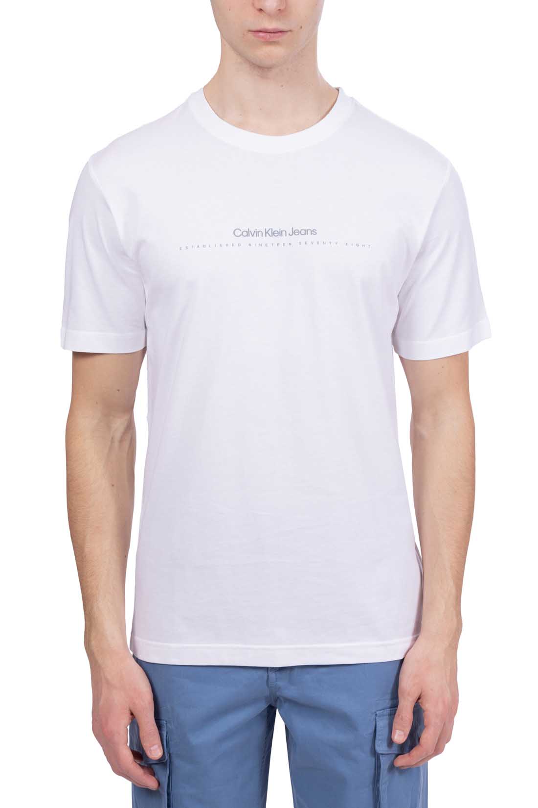 CALVIN KLEIN JEANS - Men's logo T-shirt  - Size XXL-27