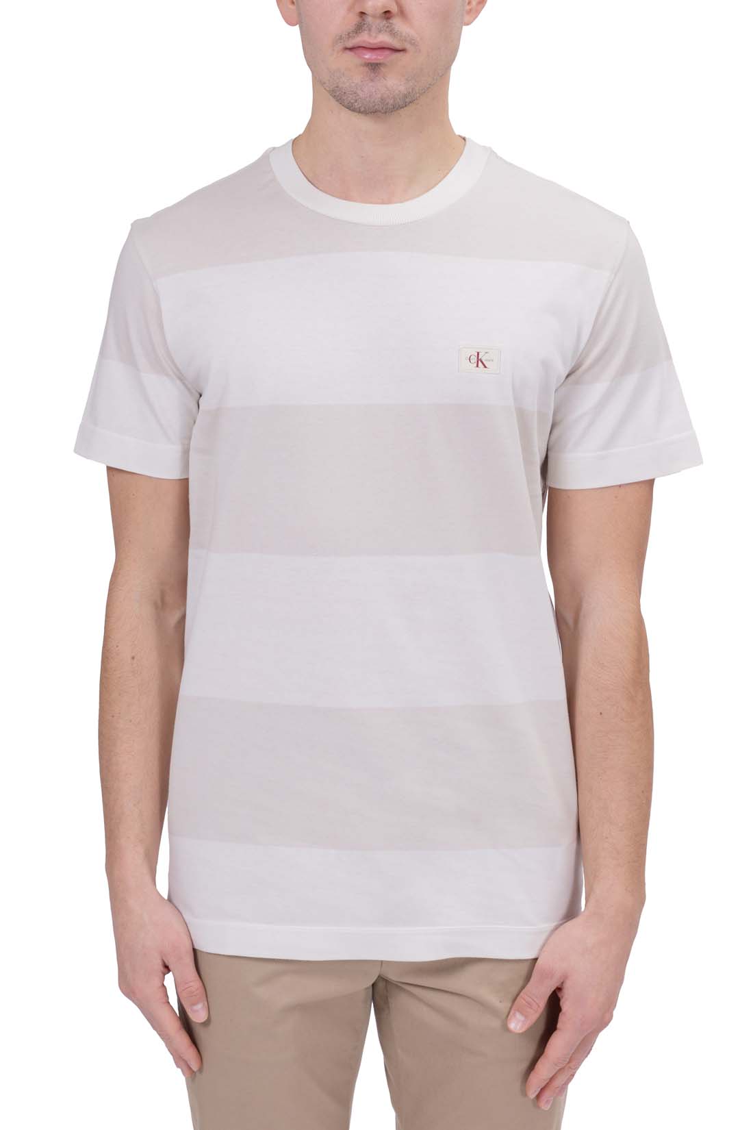 CALVIN KLEIN JEANS - Men's regular logo with embroidered logo patch-7