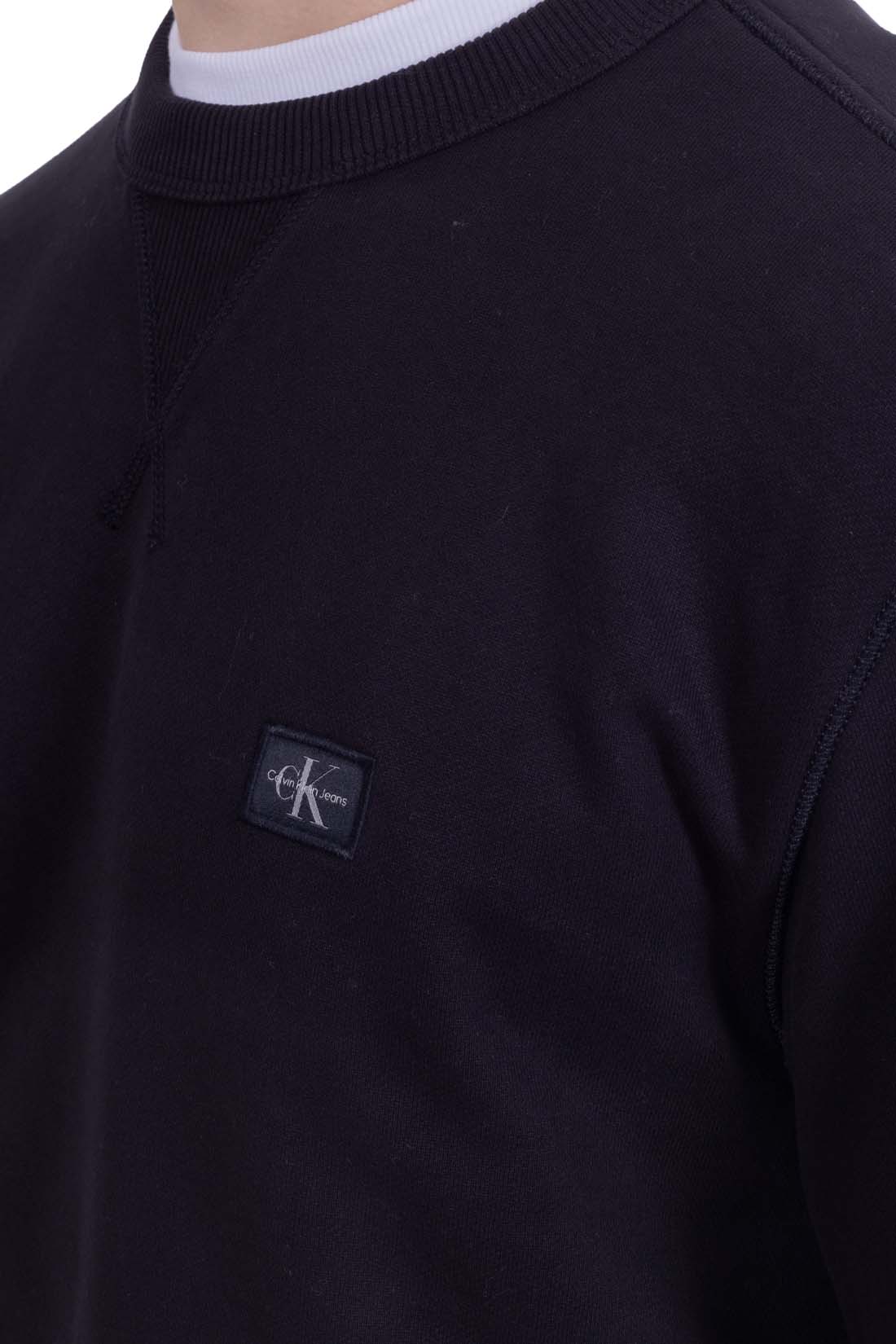 CALVIN KLEIN JEANS - Men's summer crewneck sweatshirt with logo  - Size XL-16