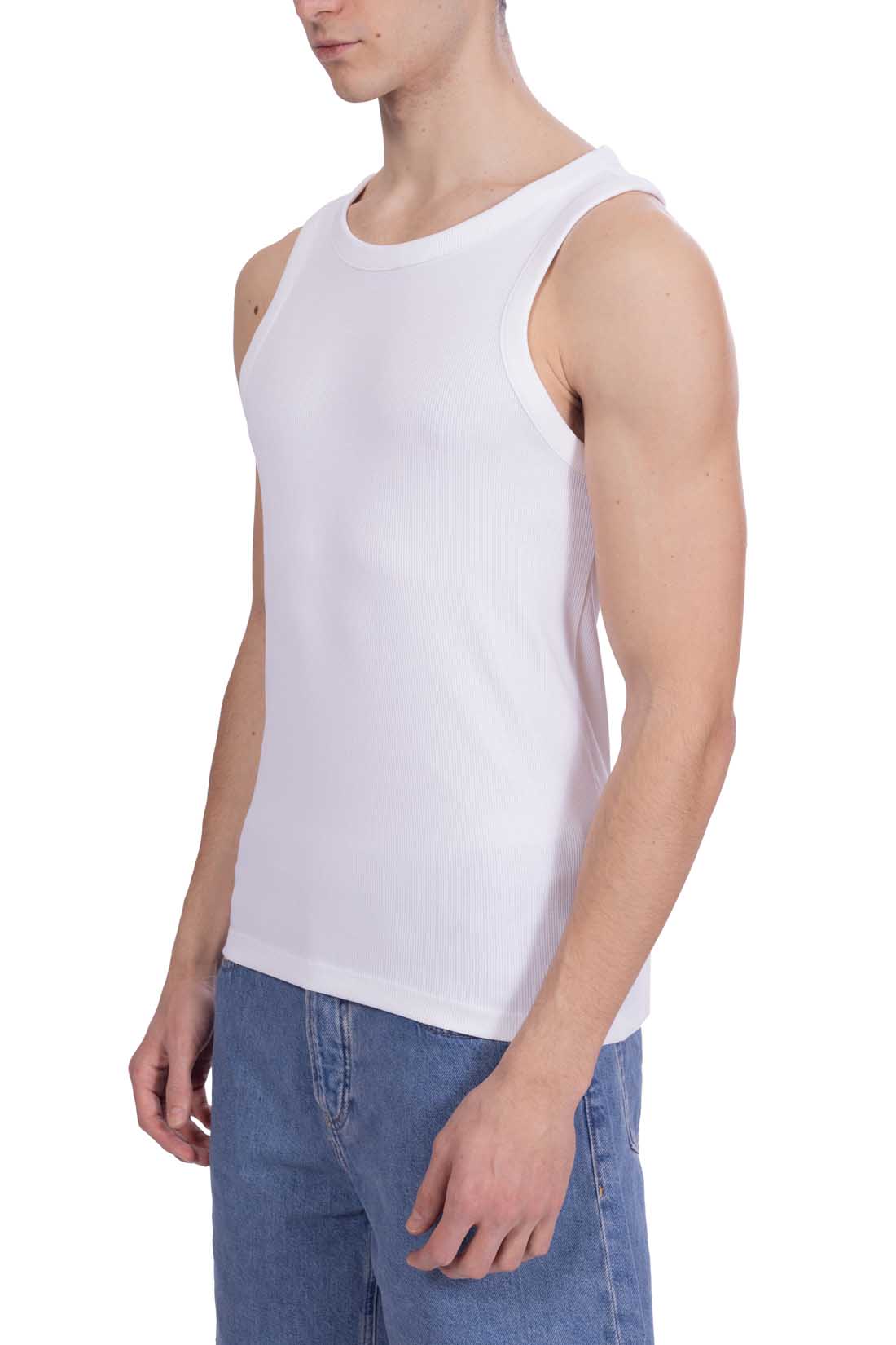 CALVIN KLEIN JEANS - Men's slim ribbed tank top - Size L-25