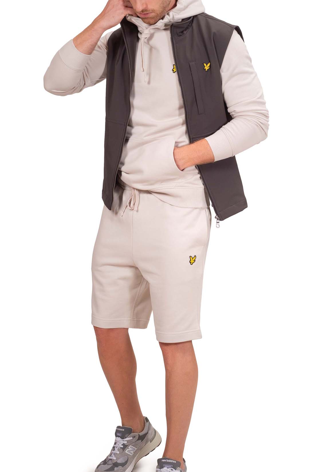 LYLE & SCOTT - Men's sleeveless jacket with welt pockets  - Size M-7