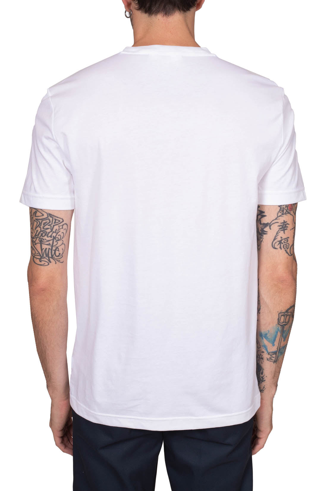CALVIN KLEIN - Men's regular essential T-shirt with monogram  - Size XXL-6