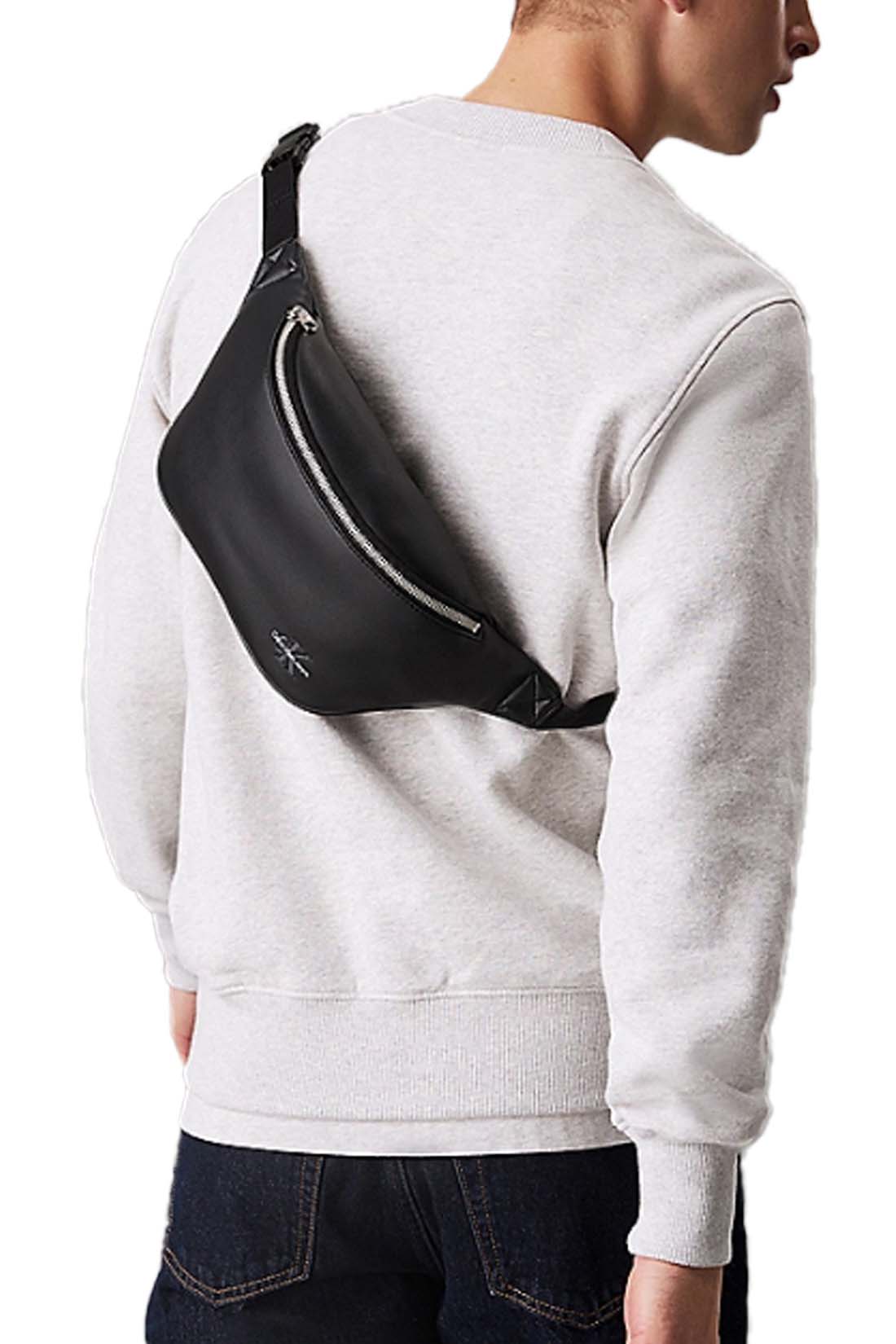 CALVIN KLEIN JEANS - Men's faux-leather bum bag-1