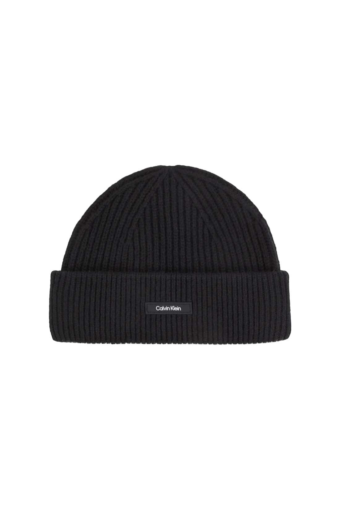 CALVIN KLEIN JEANS - Men's beanie in wool blend  - Size One size-2
