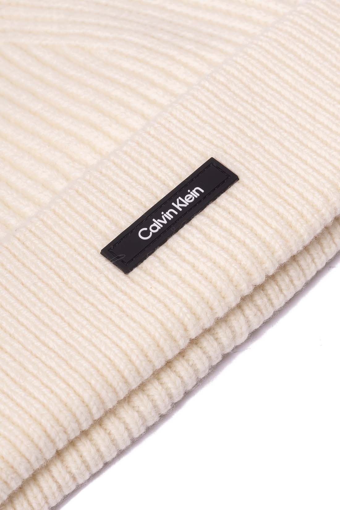 CALVIN KLEIN JEANS - Men's beanie in wool blend  - Size One size-7