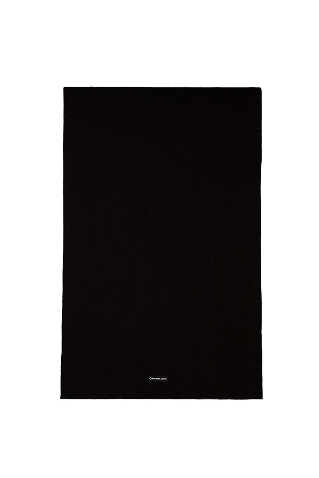 CALVIN KLEIN JEANS - Men's scarf with logo patch-2