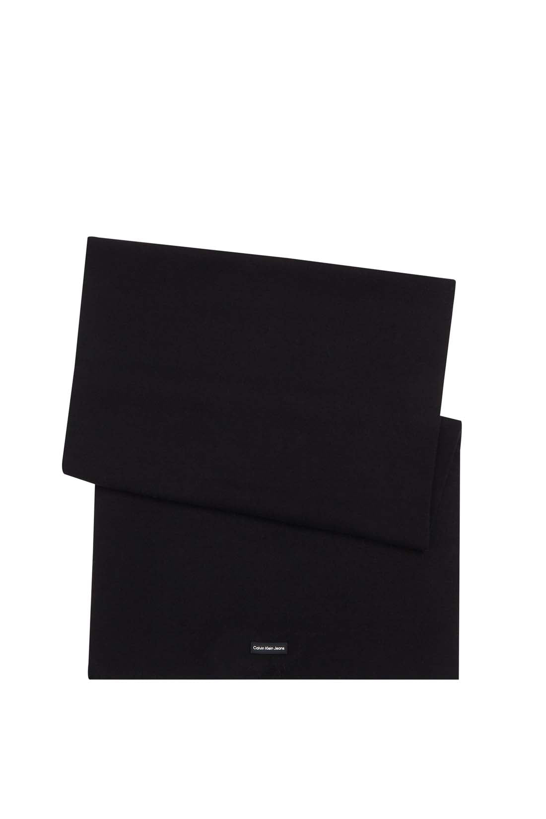 CALVIN KLEIN JEANS - Men's scarf with logo patch-0