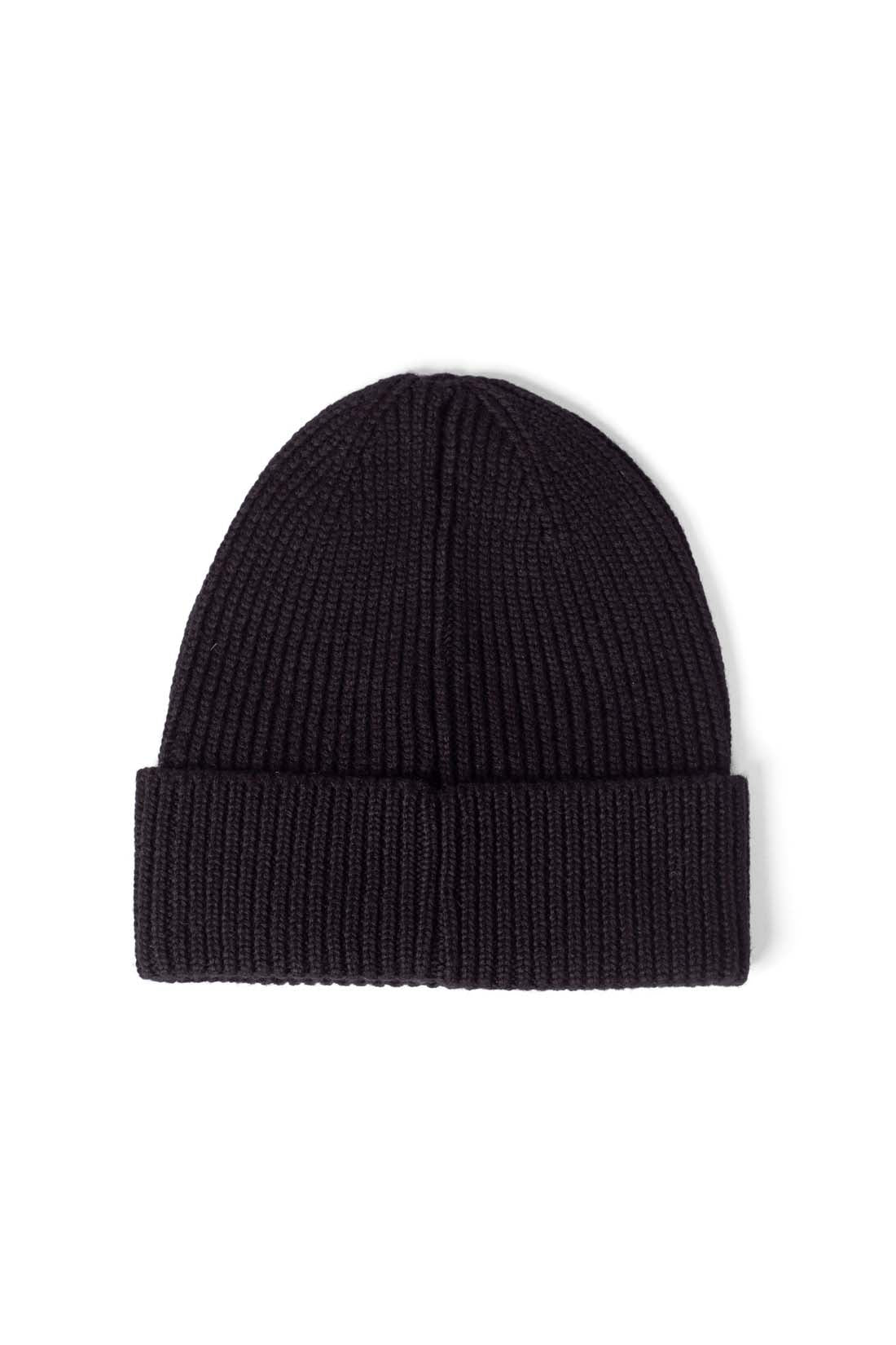 CALVIN KLEIN JEANS - Women's beanie with linear logo in wool blend-4