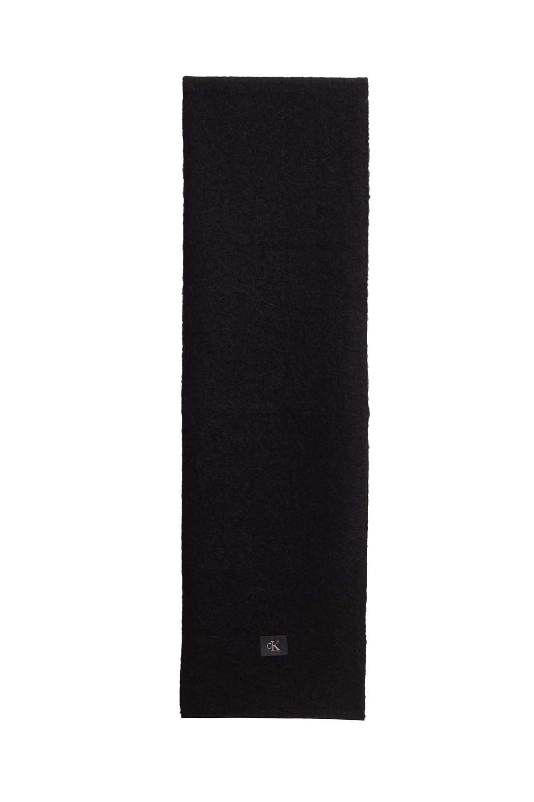 CALVIN KLEIN JEANS - Women's wool and alpaca blend scarf with logo  - Size One size-2