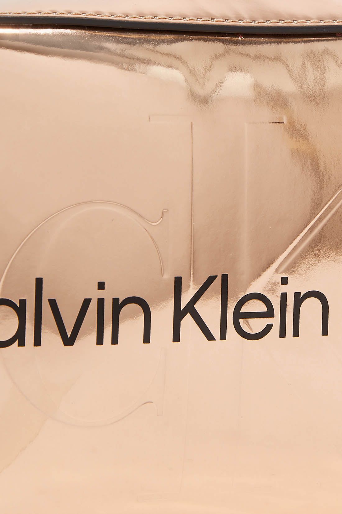 CALVIN KLEIN JEANS - Women's metallic shoulder bag with logo-6