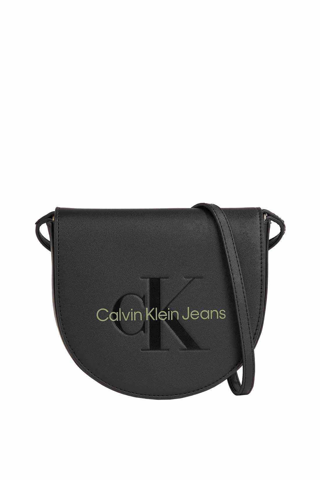 CALVIN KLEIN JEANS - Women's saddle shoulder bag with logo-9