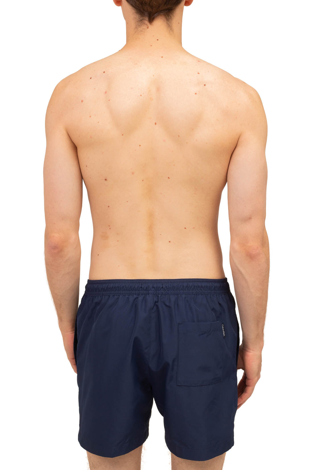 CALVIN KLEIN - Men's swim shorts with contrasting monogram  - Size L-26