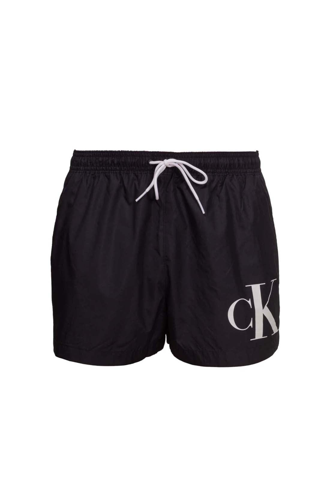 CALVIN KLEIN - Men's monogram swim shorts-8