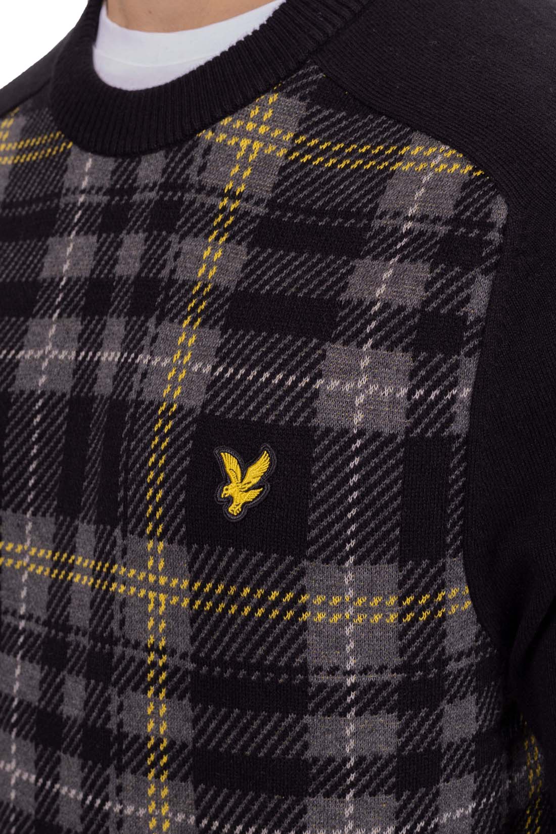 LYLE & SCOTT - Men's sweater in Merino wool blend-4