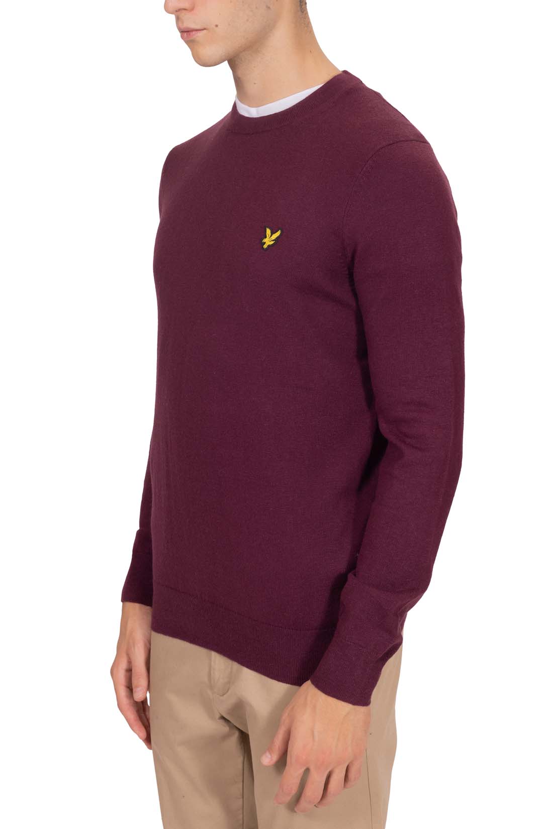 LYLE & SCOTT - Men's sweater in Merino wool blend  - Size XXL-5