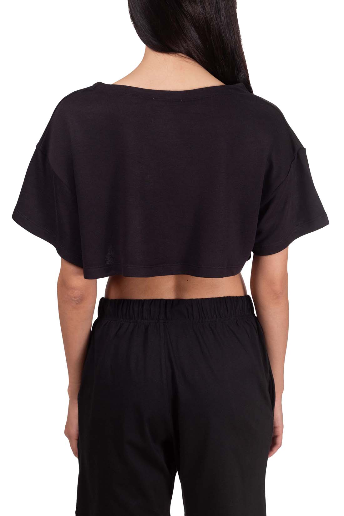 CALVIN KLEIN - Women's crop oversize top-2